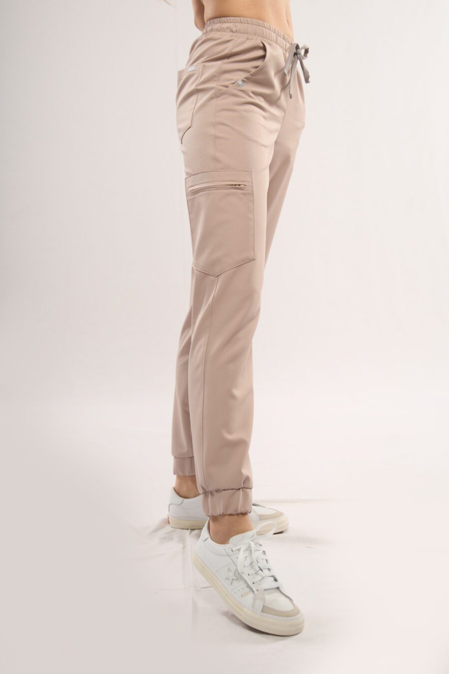 ladies' medical joggers sand beige (SAND BEIGE)