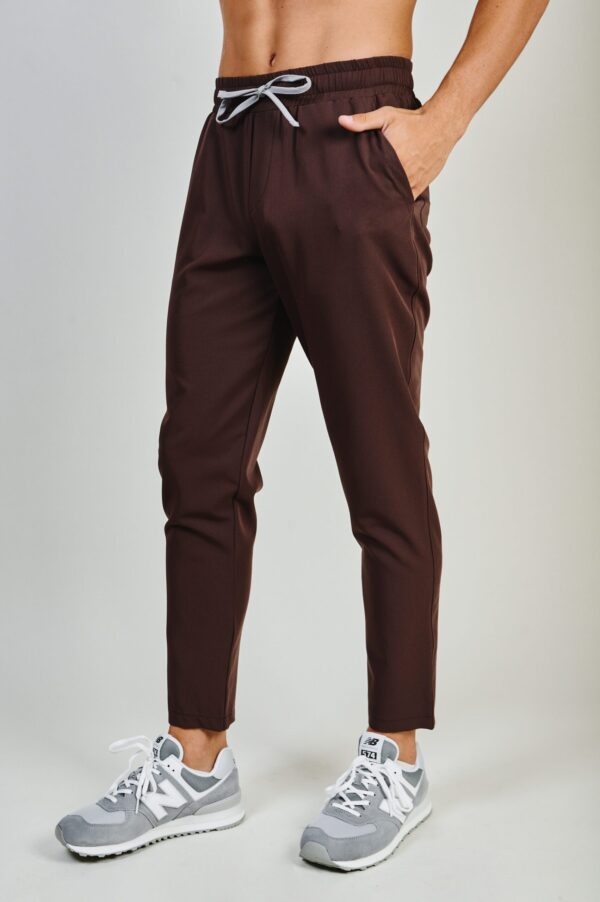 slim fit - brown medical trousers